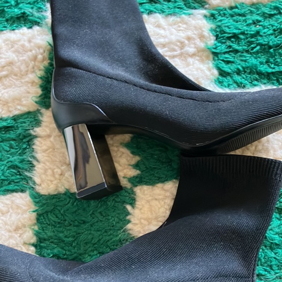 Zara knit black boots - Picture 3 of 3